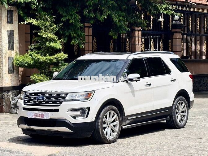 Ford Explorer 2017 Trắng Nhập khẩu