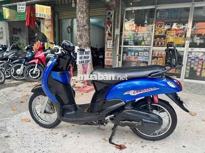 Yamaha Mio Classico Xanh, Đen phuộc YSS