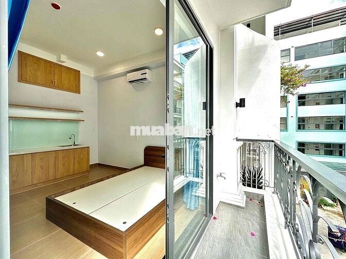 FREE TIỀN NHÀ THÁNG ĐẦU-STUDIO MỚI XÂY BAN CÔNG-SÁT VLU,NTTU,IUH