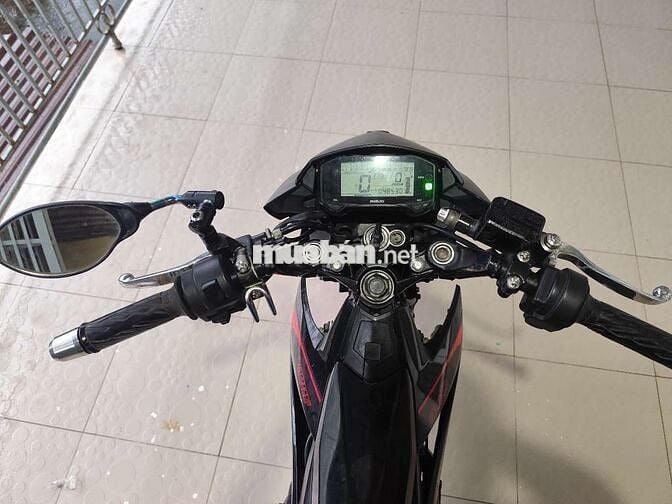 Suzuki Satria 2019 Đen Đỏ 62mm