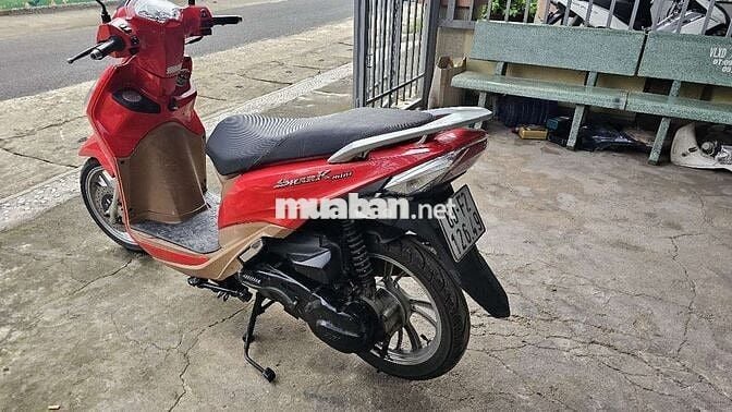 SYM Shark Mini 2023 Đỏ Zin êm ru mới đẹp