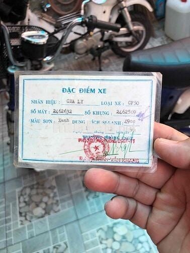 Honda Chaly 50cc Xanh Trắng