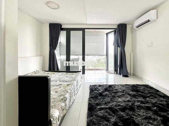 phòng view đẹp ban công cửa sổ full nội thất