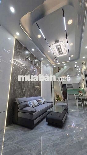 Nhà mới 4 tầng Hưng Phú Q8 - 4PN SHR hoàn công hẻm 4m