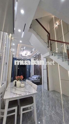 Nhà mới 4 tầng Hưng Phú Q8 - 4PN SHR hoàn công hẻm 4m