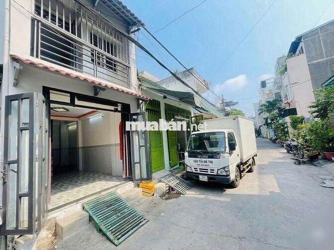 MẶT TIỀN HẺM XE TẢI TÂN BÌNH GIÁ 3,2 TỶ TL Nhẹ SHR 3,1X 6,45M 