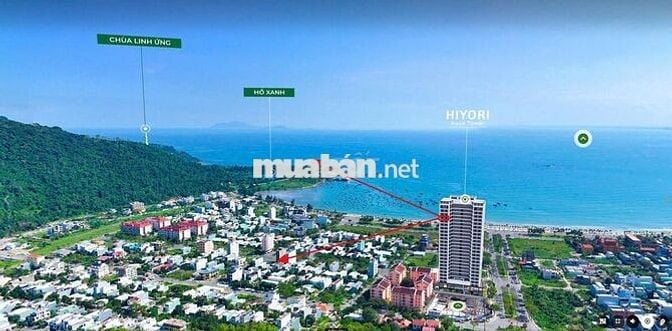 Bán căn hộ view Bán đảo Sơn Trà & Chùa Linh Ứng ngân hàng cho vay 70%