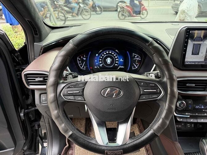 Hyundai Santa Fe 2021 Dầu Đen 7 vạn km