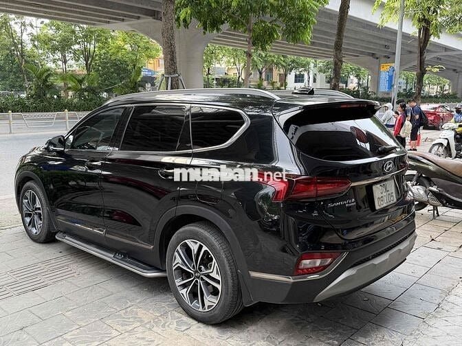 Hyundai Santa Fe 2021 Dầu Đen 7 vạn km