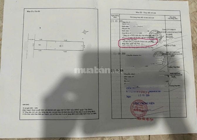 MT Nguyễn Thiệu Lâu, Q. Tân Phú dt92m2 đất đúc thật BTCT 2 lầu 4pn