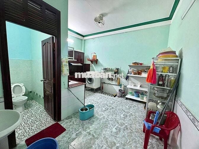 Nhà trệt lầu 3PN full nội thất hẻm đường Nhật Tảo chỉ 6 triệu