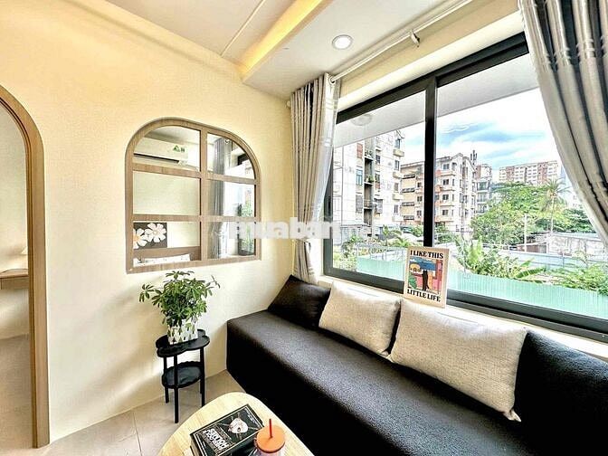 🔥Căn Hộ -1Ph Ngủ  Full NT - Nhà Mới - Cửa Sổ Lớn - Nằm Ngay Cầu Đỏ