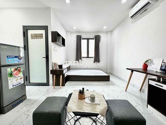 CHDV ban công cực thoáng full NT máy giặt riêng ngay Vườn Lài - LBB