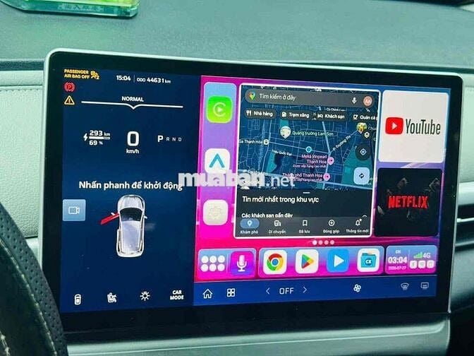 Vinfast VF6 eco 2024 biển trắng, xe gia đình
