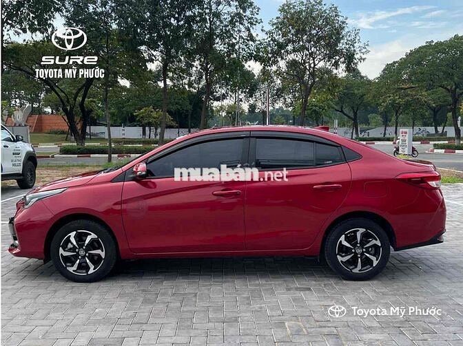 Toyota Vios 1.5E CVT 2024 Đỏ 24.000 km