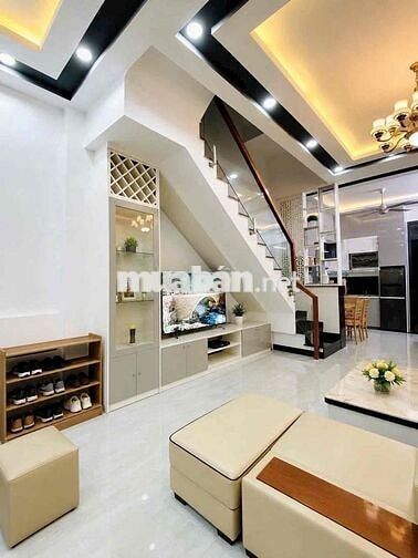Huỳnh Tấn Phát - 6 Tỷ 950 - Xe Hơi Vào Nhà- Nhà 4 Tầng 61m² - 4PN