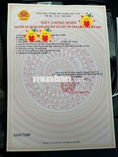 90m2 Đất Quốc Lộ 13, Ngay Chợ Mỹ Thạnh, Sổ Sẵn, Công Chứng