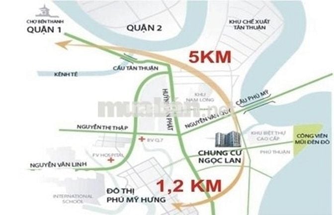 Cho thuê Căn hộ Ngọc Lan khu biệt thự Tấn Trường 1pn/8tr/th