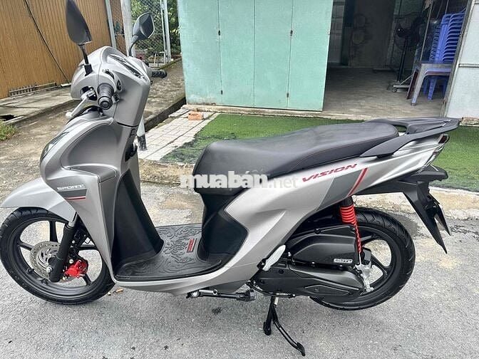 Honda Vision bánh lớn đăng ký 34 ngày odo 530km