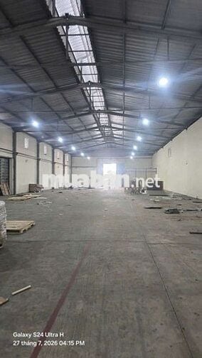 💥Cho thuê xưởng DT 1200m DT 18X70 Có PCCC
