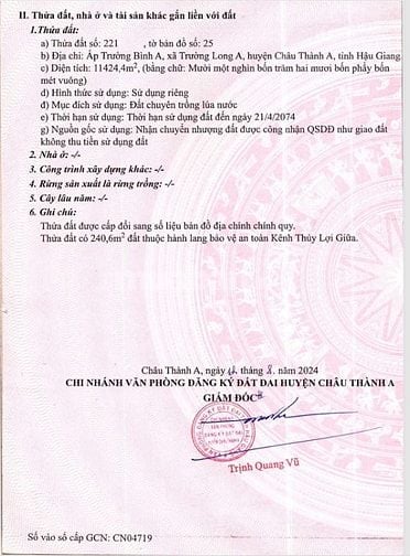 1.4ha đất Cần Thơ bán gấp 7.8 tỷ thương lượng ! ngân  hàng hỗ trợ 6ty