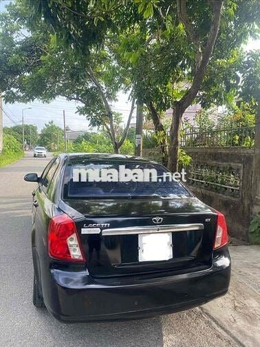 Daewoo Lacetti 2008 Số sàn Đen