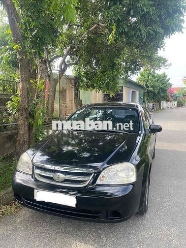 Daewoo Lacetti 2008 Số sàn Đen