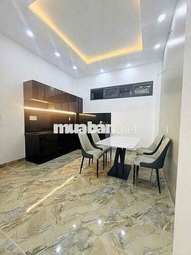 🛑 NHÀ MỚI XÂY (4x12.5m), 4 TẦNG– HẺM THẲNG – GẦN MT HƯNG PHÚ, P10 Q8