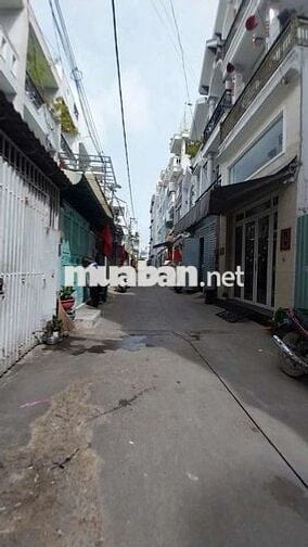 Nhà 704// Hương Lộ 2 P.BTĐA 4x14 3lầu 6tỷ 700 hẻm 5m thông 