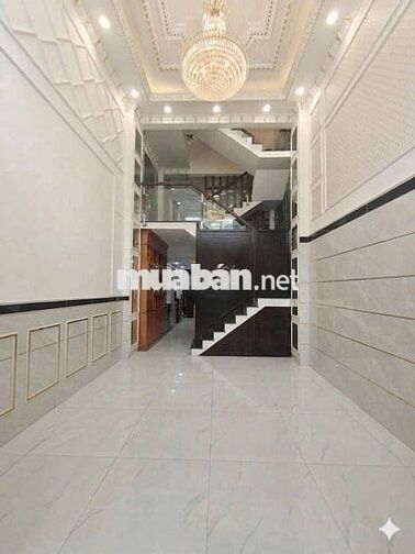 Nhà 704// Hương Lộ 2 P.BTĐA 4x14 3lầu 6tỷ 700 hẻm 5m thông 