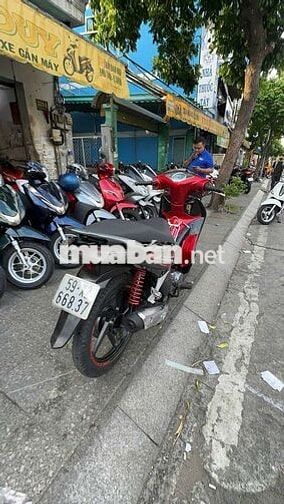 Honda Future mập FI 2015 Đỏ đen đã sử dụng