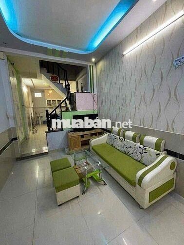 NHÀ HẺM BA GÁC NGUYỄN DUY CUNG NỘI THẤT ĐẦY ĐỦ - 2 PN GIÁ 9TR