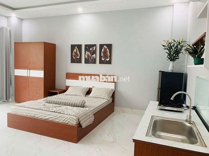 Căn hộ 40m² full nội thất, gần ĐH Văn Lang, chỉ 7 triệu/tháng