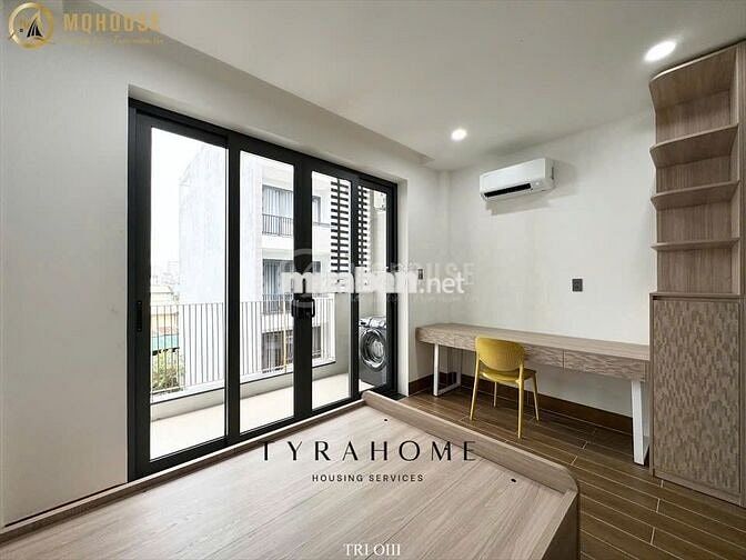📢 Khai trương căn hộ ban công đi bộ 5p đến ĐH Văn Lang_full nội thất