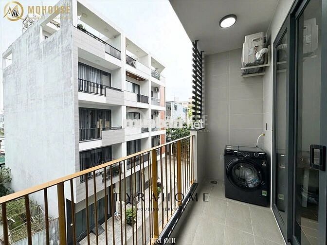 📢 Khai trương căn hộ ban công đi bộ 5p đến ĐH Văn Lang_full nội thất