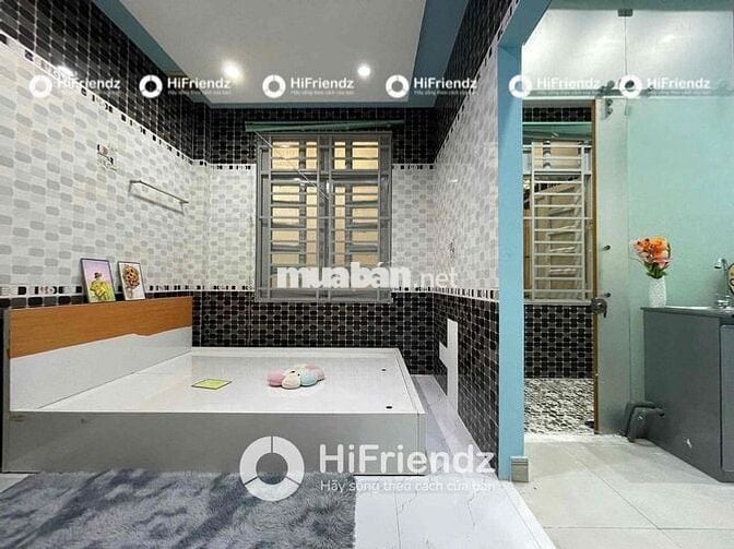 CHO THUÊ STUDIO 1PN BAN CÔNG TÁCH BẾP SIÊU RỘNG SÁT HÒA BÌNH ĐẦM SEN