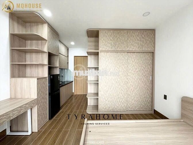 📢 Khai trương căn hộ ban công đi bộ 5p đến ĐH Văn Lang_full nội thất