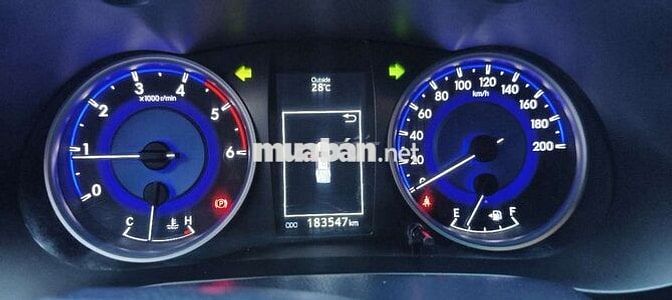 Toyota Hilux Vigo 2017 2 cầu full 2.8 Đen