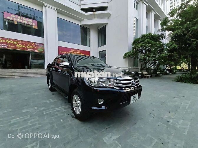 Toyota Hilux Vigo 2017 2 cầu full 2.8 Đen