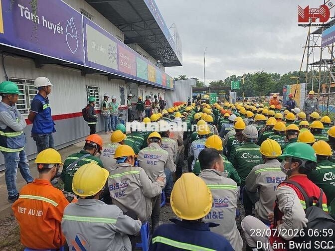 TUYỂN CÔNG NHÂN XÂY DỰNG KHÔNG CẦN KINH NGHIỆM