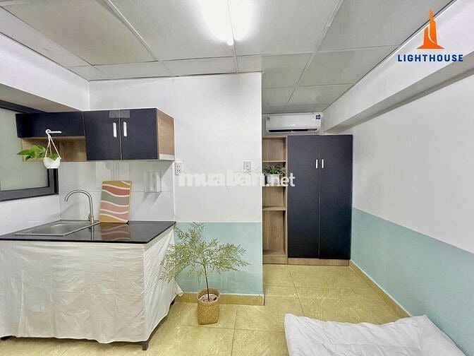 STUDIO FULL NỘI THẤT, TH MÁY NGAY QUANG TRUNG - GẦN CĐ Y DƯỢC HỒNG ĐỨC