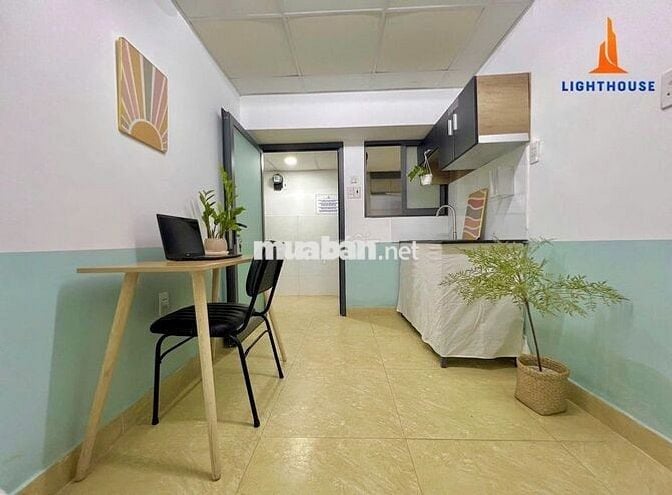 STUDIO FULL NỘI THẤT, TH MÁY NGAY QUANG TRUNG - GẦN CĐ Y DƯỢC HỒNG ĐỨC