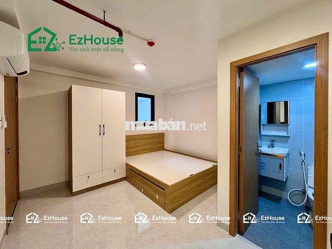 Gần Trường ĐH VLU, IUH, NTTU - Nhà Mới Xây Full Nội Thất - Free Xe