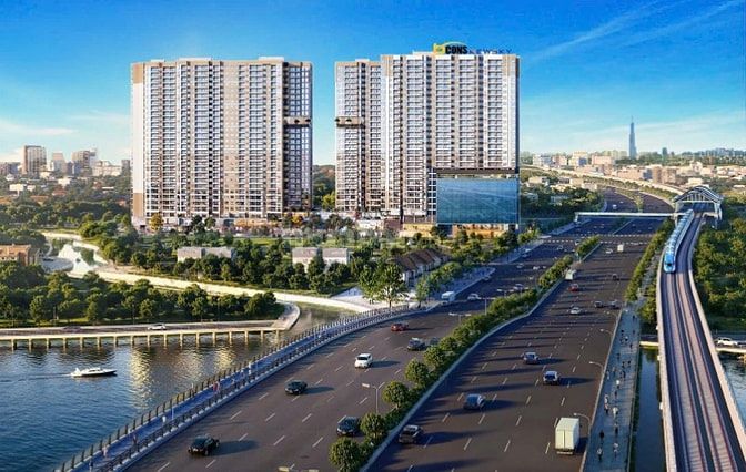 Căn hộ 2PN mặt tiền QL13 TT 500tr nhận nhà - cách Bình Thạnh 15 phút