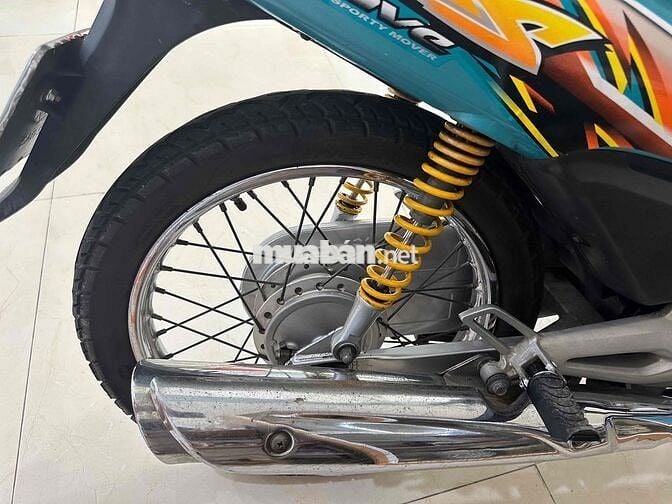 Honda Wave RS 2008 Xanh, Đen, Bạc
