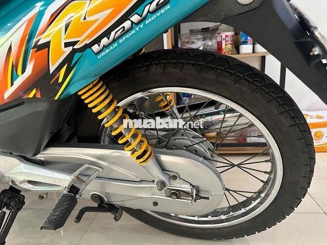 Honda Wave RS 2008 Xanh, Đen, Bạc