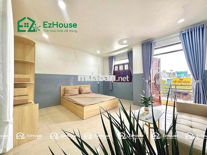 STUDIO FULL NỘI THẤT MÁY GIẶT RIÊNG RỘNG 35m2 NGAY AEON MALL