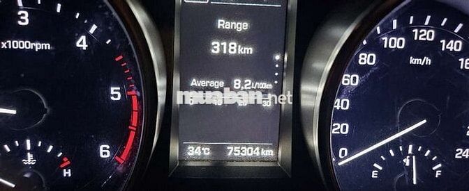 Hyundai SantaFe 2016 Đặc biệt Dầu 75000 km Trắng