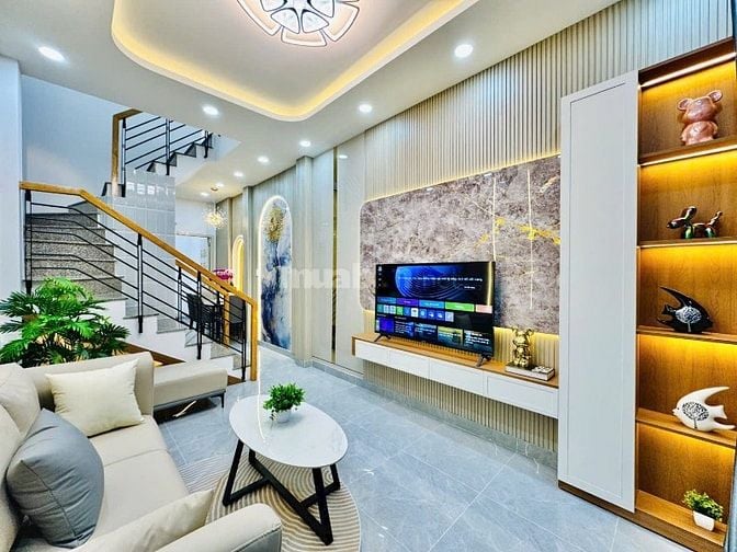 ⭐️Nhà tuyệt đẹp Cao cấp hẻm Lý Thường Kiệt, P1, Q.Gò Vấp, giá: 5,45 tỷ