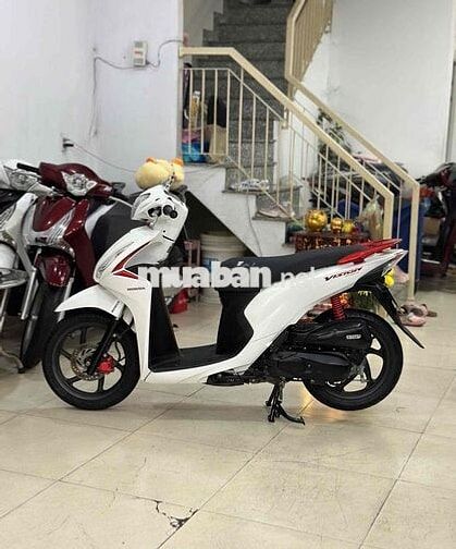 Honda Vision 2020 Trắng Sport.Khoá Makey.BS67.
